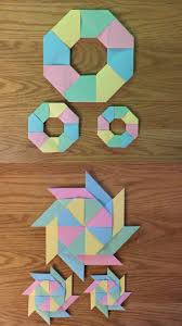 8th Grade Math Origami Project On Symmetry Middle School Geometry Easy Origami For Kids Math School