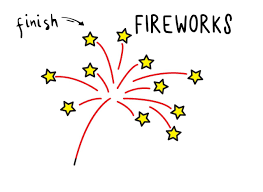 Get out your pencil and crayons and draw with me!do you want to foll. How To Draw Cartoon Fireworks For Kids Easiest Art Tutorial Ever Rainbow Printables