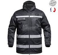 Parka Hardshell SÉCU-ONE WF 150 HV-TAPE Securite Privee noir