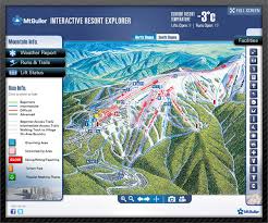 The steep side trip up to the summit fire hut (1805m) is worth it for. Mt Buller Interactive Map On Behance