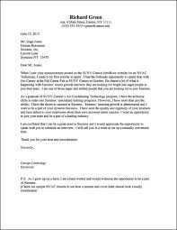 Sample Cover Letters Suny Canton