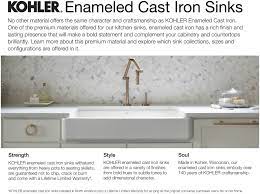 Choose the color and sink according to your choose according to your workstation. Kohler K 6546 4 Rr Ember Dickinson 33 Single Basin Tile In Enameled Cast Iron Kitchen Sink With Apron Front Faucetdirect Com
