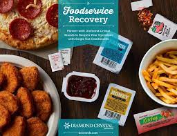 Foodservice food manufacturer located in savannah,ga www.dcbrands.com. Diamond Crystal Brands Offers Sealed Sanitary Single Use Condiments Business Wire