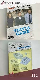 Are you smart enough to survive these questions? The Office Trivia Game Boardgame Dunder Mufflin In 2021 The Office Facts Office Trivia Game Trivia Games