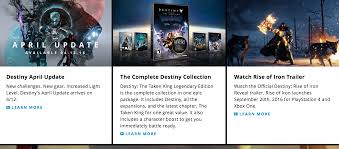 Maybe you would like to learn more about one of these? Destiny Rise Of Iron Dlc Release Date And Platforms Confirmed Gamespot