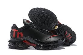 Nike Mercurial Air Max Plus Tn Black Red Men S Running Shoes Sneakers Men Fashion Nike Air Max Running Shoes For Men