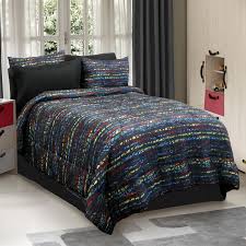 Choose from contactless same day delivery, drive up and more. Black Multi Color Comforter Set In Full Queen Or Twin Urban Kid