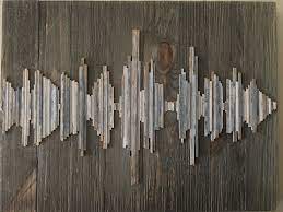 Sound Wave Wood Art Of All Our Kids Voices Saying I Love You One After The Other Perfect Birthday Gift I Made Thi Wood Wall Art Diy Art Wall Kids Wood
