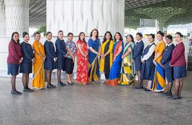 Austrian airlines flight attendant uniforms. Live Chennai Jet Airways Operates All Women Crew Flights On The Occasion Of International Womens Day Jet Airways All Women Crew Flights International Womens Day