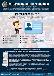 Prepare and bring the original and a photocopy of any 1 of the following government ids and/or documents. Commission On Elections Suspends Voter Registration Until June 30 Philippine Primer