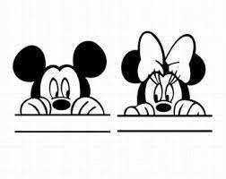 Check spelling or type a new query. Mickey And Minnie Peeking Svg Free Novocom Top