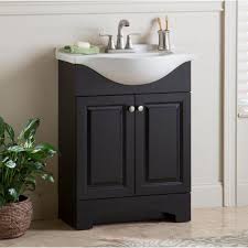 Get 5% in rewards with club o! Glacier Bay Chelsea 26 In W X 36 In H X 18 In D Bathroom Vanity In Charcoal With Porcelain Vanity Top In White With White Sink Ch24p2 Cl The Home Depot