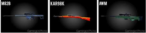 These combinations work well from mid game till the end. Free Fire List Of All Weapons According To Their Class Gamingonphone