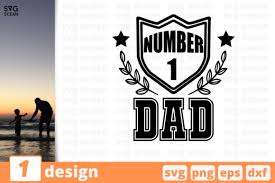 Number 1 Dad Graphic By Svgocean Creative Fabrica