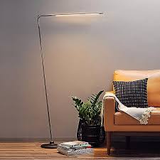 A ball joint attached to the base allows the lamp to be oriented in various directions. Juniper Design Thin Floor Lamp Ylighting Com
