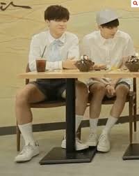 Male Idols With Thinner Legs Than Female Idols Koreaboo Yoonmin Bts Funny Bts Boys