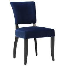 The ford navy blue luxury velvet dining chair brings retro and classic elements together with luxury modern curves and an unprecedented level of workmanship. Timothy Oulton Mimi Velvet Dining Chair Navy Dining Chairs Dining Room