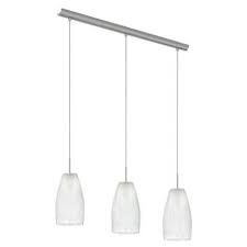 4.4 out of 5 stars. Eglo Crash 3 Light Matte Nickel Hanging Island Light 20598a The Home Depot Island Lighting Eglo Pendant Light Fixtures