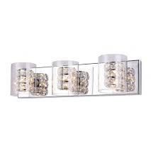 Maybe you would like to learn more about one of these? Bethel International Zp50 Canada 1 Light 24 Inch Chrome Bathroom Vanity Lighting Wall Light Glass Cover