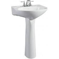 briggs altima white pedestal sink 4