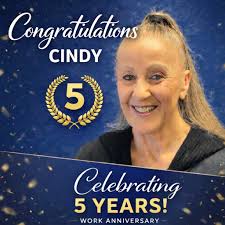 Happy 6 year work anniversary to Christy Roy! Thank you for all you do for  our kids! We appreciate you! 💙💙💙
