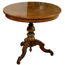 1stdibs Com Italian Pedestal Inlaid Table In 2020 Table Dining Table Home Decor