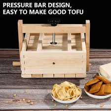 Be the first to rate & review! Buy Online 2 In 1 Manual Tofu Cheese Maker Press With 3 Pcs Cloth Natural Wooden Durable Easy To Assemble For Home Tofu Diy Alitools