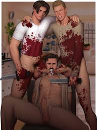 billy loomis, stu macher, & dewey riley (scream) (op: drawnpr0n) :  rrule34gay