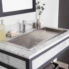 This sink can be easily wiped clean using a soft dry cloth. Trough Undermount Or Drop In 30 36 Wide Square Bathroom Sink By Native Trails Kitchensource Com