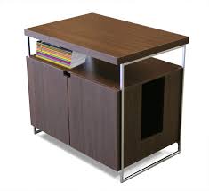 The refined feline, based in austin, tx, offers unique cat furniture, towers, trees, beds and lots more that both cats and cat lovers can enjoy. Stylish And Fashionable Cat Litter Boxes Popsugar Pets