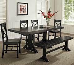 Switching individual chairs for a dining table set with a bench frees up space, allowing room for one more person around the table. 26 Dining Room Sets Big And Small With Bench Seating 2021 Home Stratosphere