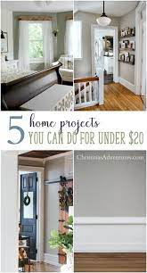 5 Easy Home Improvement Projects On A Small Budget Under 20 Home Improvement Loans Easy Home Improvement Projects Home Remodeling