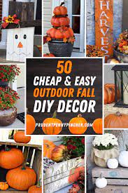We have ideas that are sure to give you some inspiration. 50 Cheap And Easy Diy Outdoor Fall Decorations Get Your Home Ready For Autumn With These Cheap And Easy O In 2020 Fall Outdoor Decor Fall Decor Diy Easy Diy Fall Decor