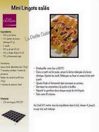 Mini Lingot Sales Recette Guy Demarle Demarle Recette