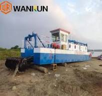 Small Sized Pond Sediment and Sand Dredging Machine Auger Head Suction Dredger Cutter Suction Dredger