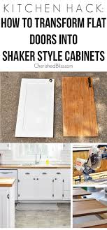 Looking for where to buy surplus flat panel unfinished kitchen cabinets for your home? Kitchen Hack Diy Shaker Style Cabinets Cherished Bliss