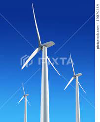 White Wind Turbines Wind Turbine Turbine Photo
