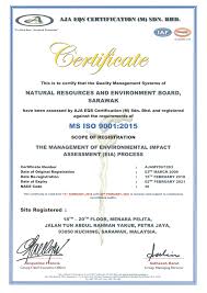 © iso 2015, published in switzerland all rights reserved. Official Website Of Natural Resources And Environment Board Sarawak