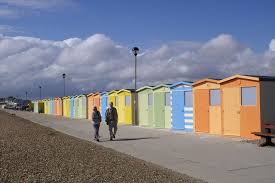 Beach Huts At Seaford East Sussex East Sussex Beach Hut England