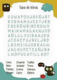 Haz que los invitados usen una pelota de tenis u otra pelota pequeña para botarlas. Encuentra La Palabra Juegos Para Baby Shower Baby Shower Buho Boy Baby Shower Ideas