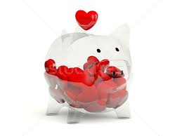 Welcome to a better way to thrift. Piggy Bank With Hearts Stock Photo C Mikhailmishchenko 1511012 Stockfresh