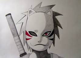 Kakashi Hatake Anbu By Linpoo Naruto Sketch Drawing Naruto Drawings Anime Character Drawing