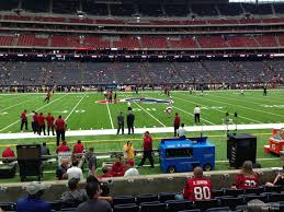 nrg stadium section 127 houston texans rateyourseats com