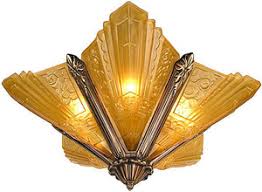 Shop authentic antique & vintage art deco flush mount ceiling and wall lights at 1stdibs, the world's largest source of authentic period furniture. Vintage Hardware Lighting Art Deco Lighting Semi Flush Fixtures French Slip Shade Marseilles Series Chandelier In Antique Brass Finish 167 Ch2 Dk