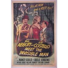 Abbott and Costello Meet the Invisible Man = Dvd - Etsy