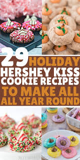 How to make hershey kiss cookies. Best Hershey Kiss Cookies For Christmas Valentine S Day Halloween Easter All Year Round Easy Tutorials F Hershey Kiss Cookies Blossom Cookies Kiss Cookies