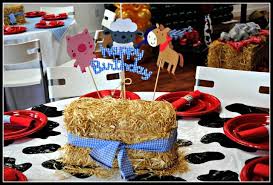Birthday Party Ideas For 1 Year Old Boy Barnyard Birthday Party Ideas Photo 31 Of 50 Barnyard Birthday Barnyard Birthday Party October Birthday Parties