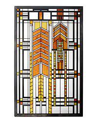 Frank Lloyd Wright Autumn Sumac Stained