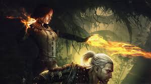 Triss merigold the witcher 3: Man And Woman Application Walpaper The Witcher Dark The Witcher 2 Assassins Of Kings Triss Merigold Geralt Of Rivia 1080p The Witcher Witcher Art Witcher 2