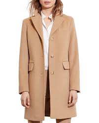 Size not listed, estimated from measurements. Lauren Ralph Lauren Camel Coat Up To 78 Off Free Shipping